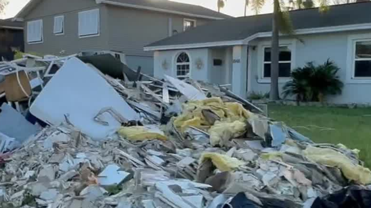 Shore Acres damage from Hurricanes