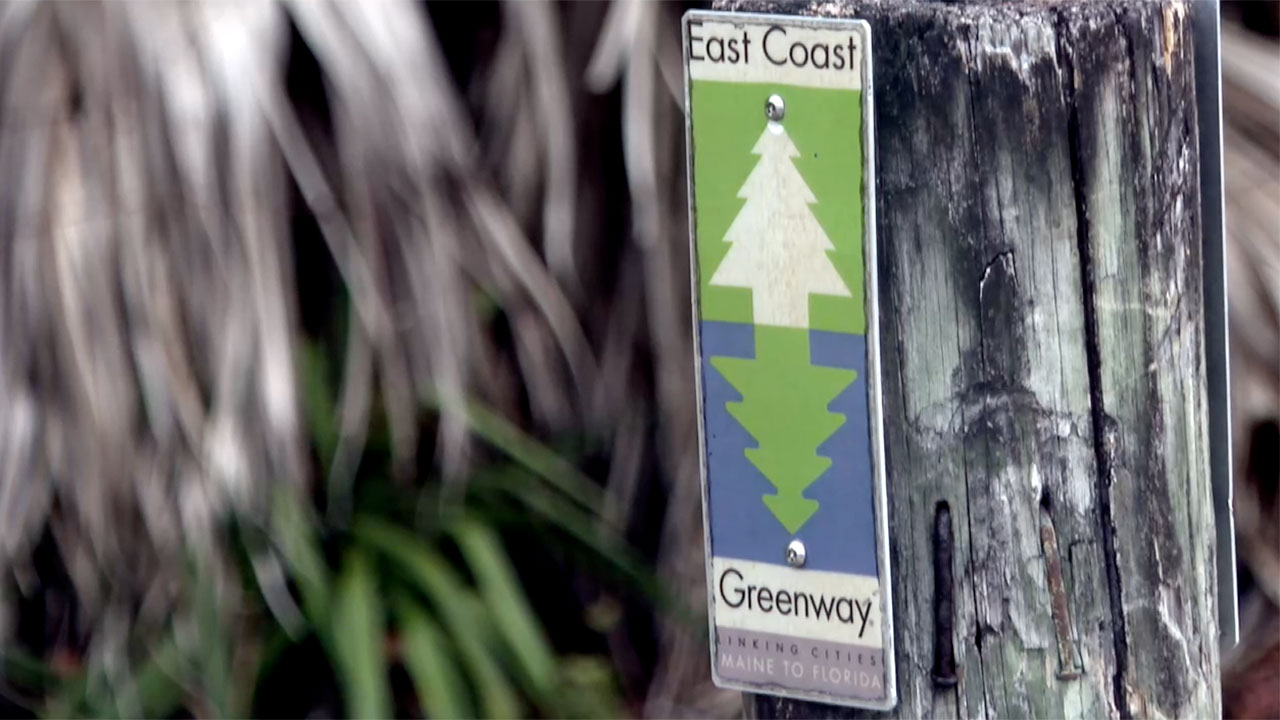 East Coast Greenway in Martin County