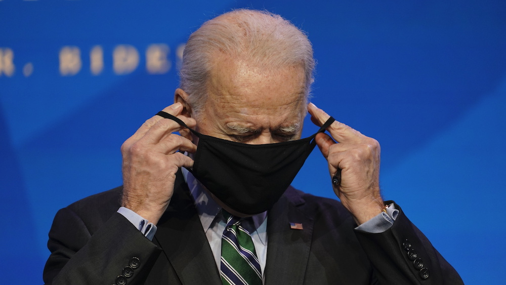 President Joe Biden mask