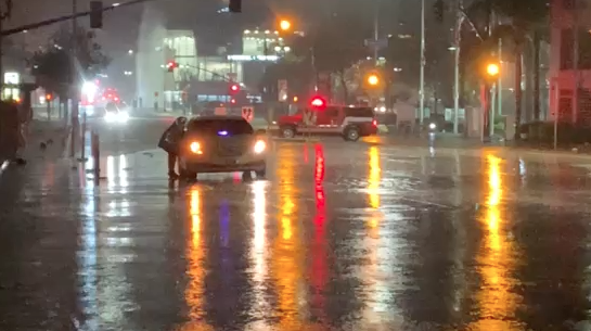 Imperial Ave flood