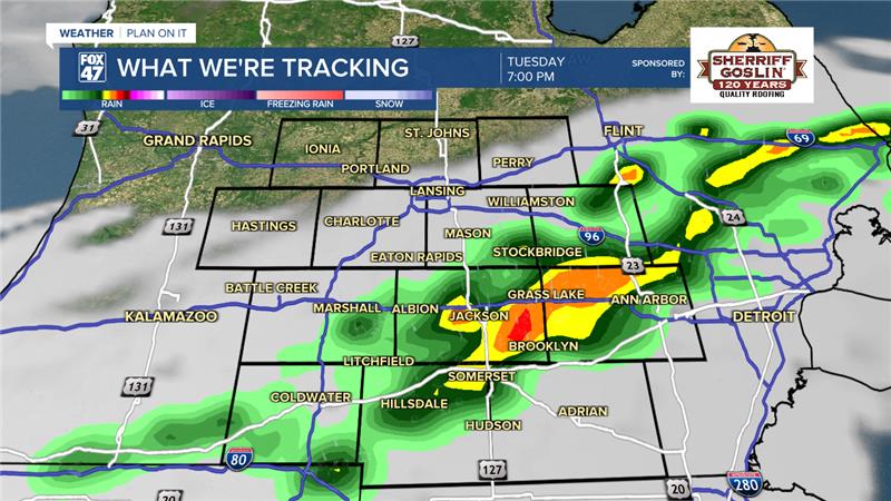 Showers and an isolated thunderstorms remain possible between 4 PM and 8 PM Tuesday across our neighborhoods with no severe impacts expected