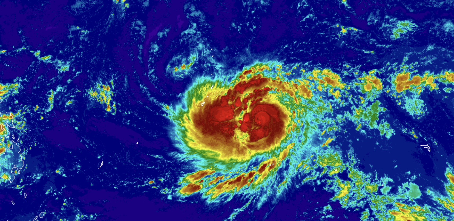 Tropical storm approaches Guam