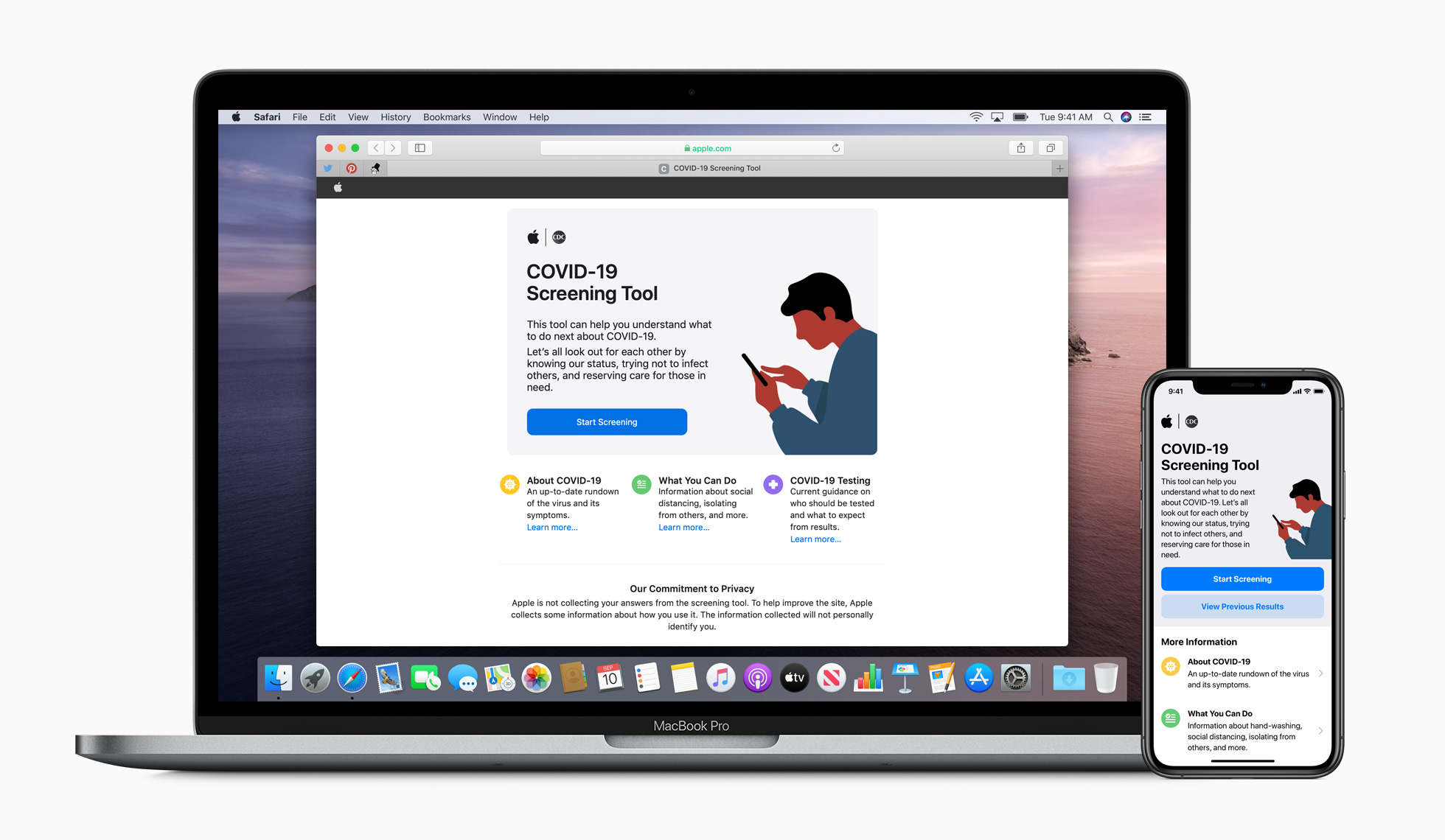 Apple releases new app, website to help Americans screen for COVID-19