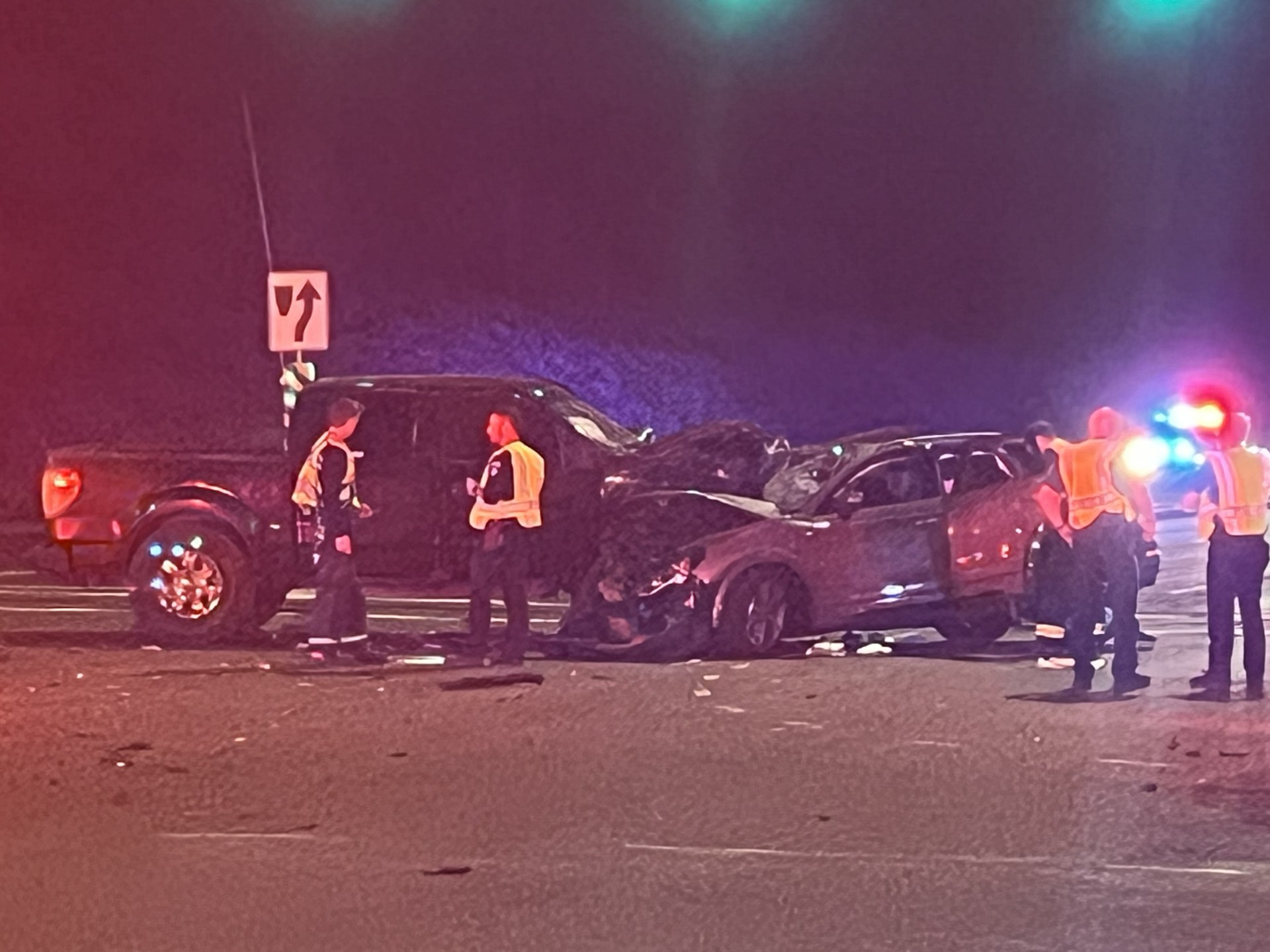 91st Ave and Happy Valley crash 4-5-26