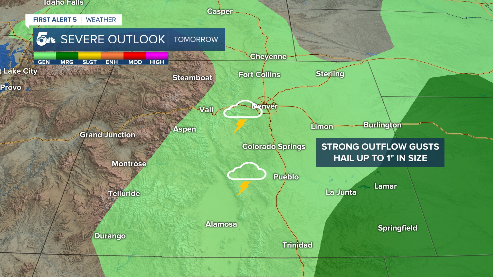Wednesday's Severe Outlook