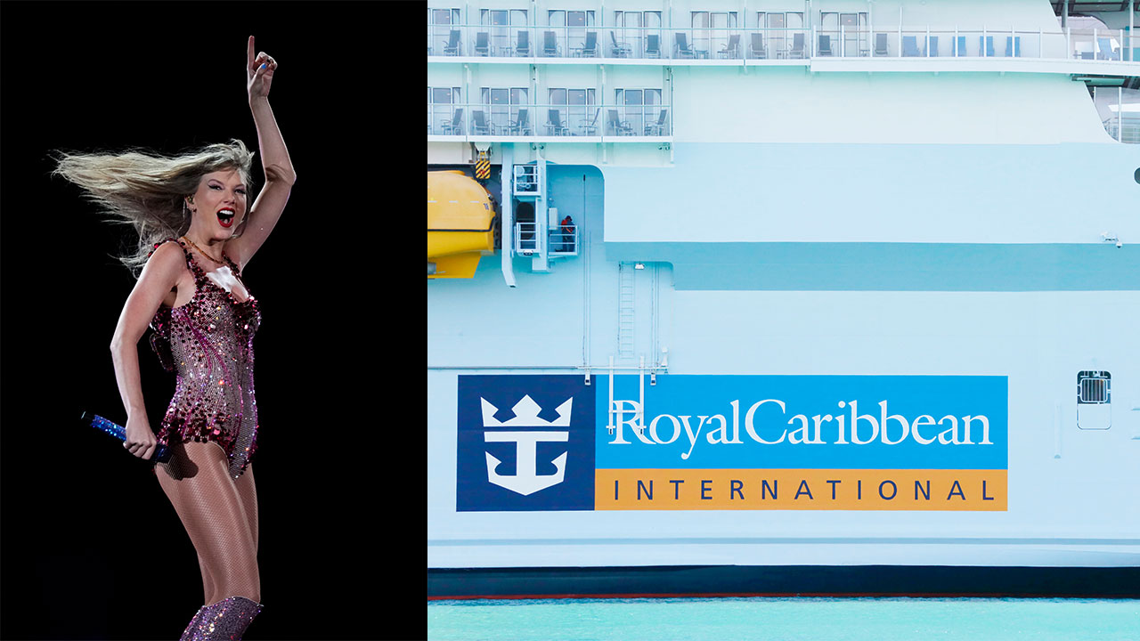 Taylor Swift, Royal Caribbean cruise theme