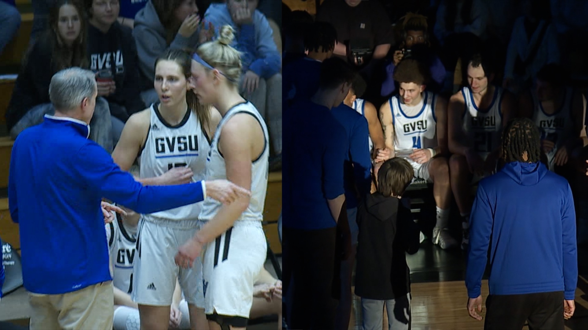 Grand Valley men's and women's basketball