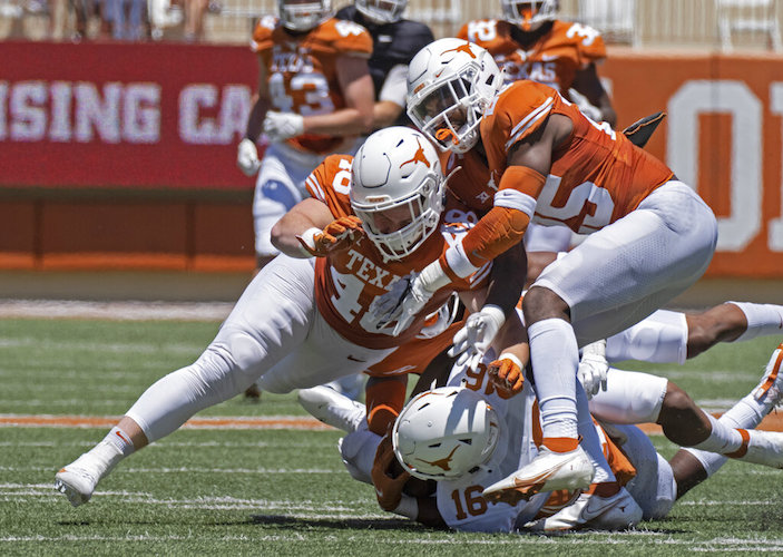 Texas Ehlinger Death Football