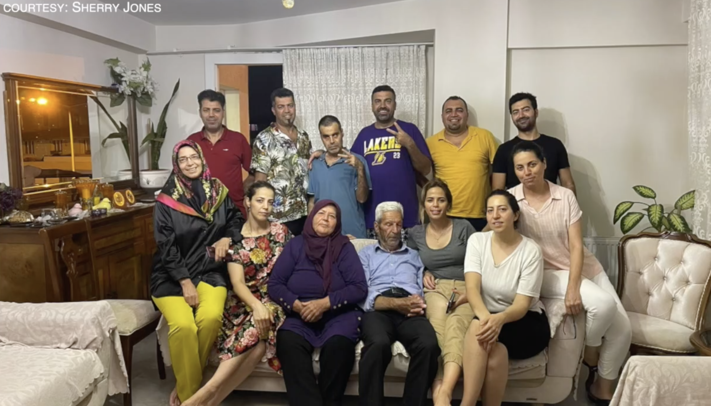 Sherry Jones' family