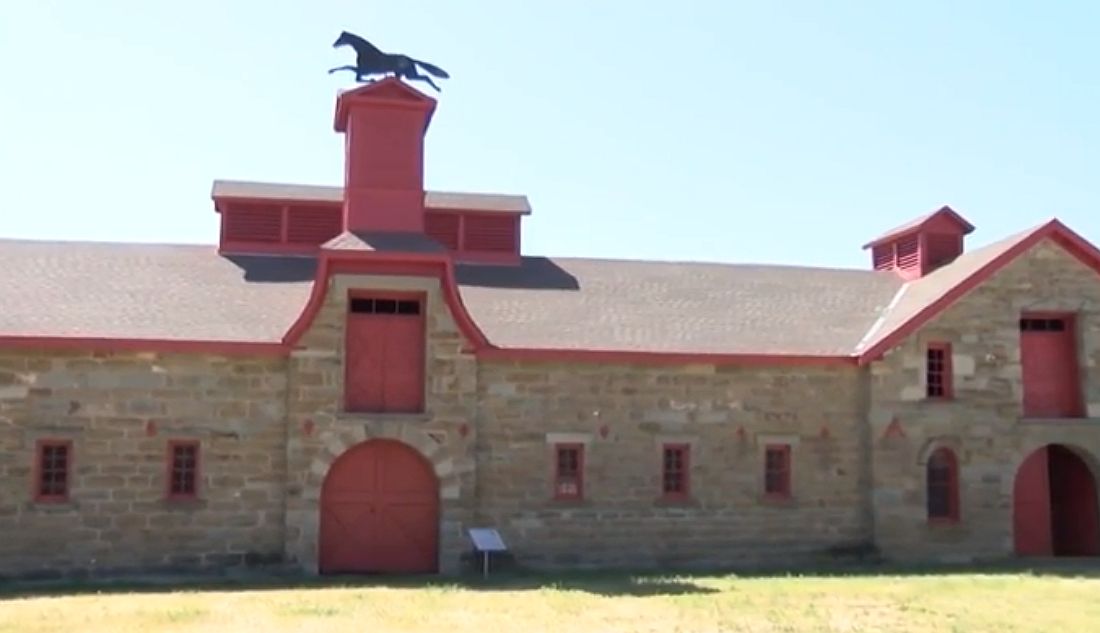 J.C. Adams Stone Barn is a Sun River Valley