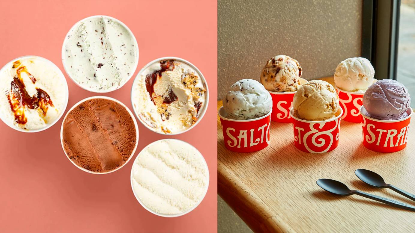 Ice cream from Salt and Straw. 