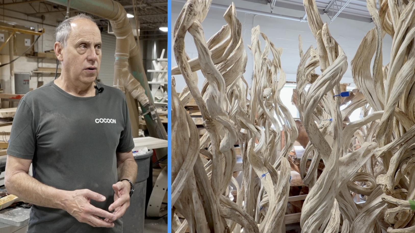 Cocoon gallery woodshop