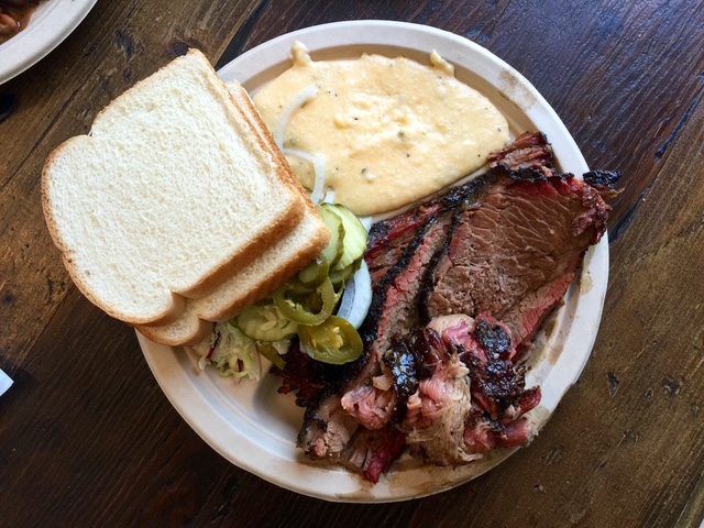 Little Miss BBQ plate. 