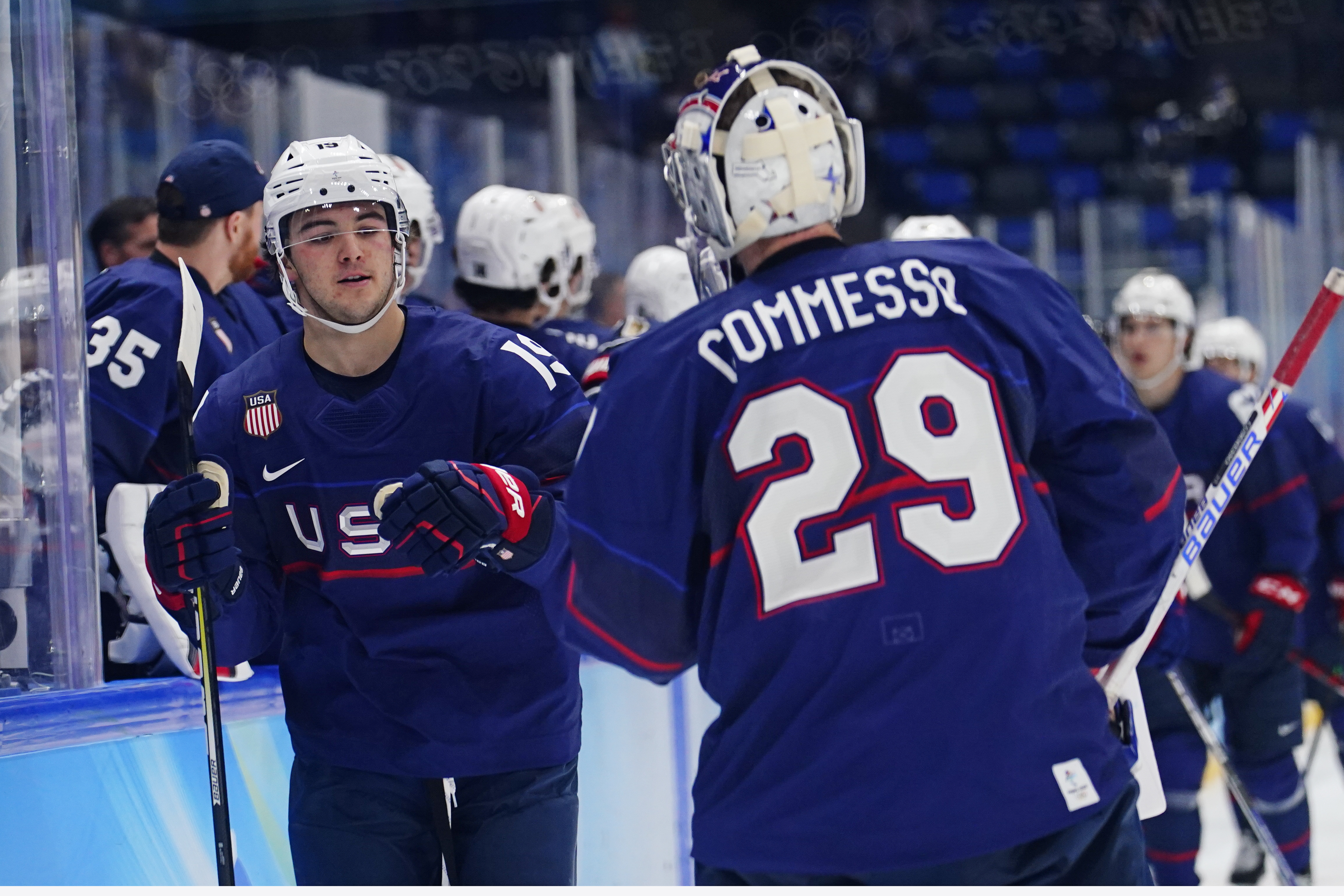 Brendan Brisson Beijing Olympics Ice Hockey