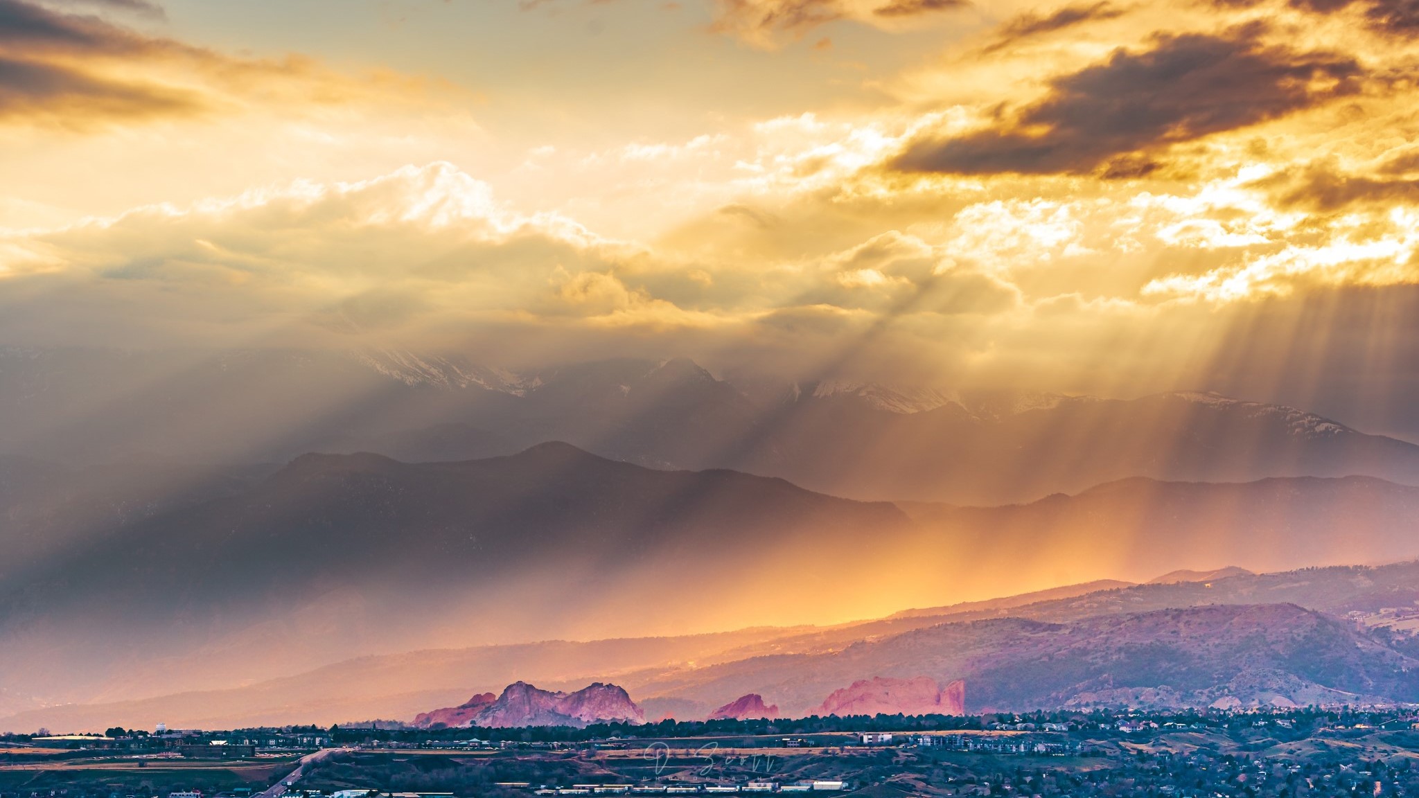Colorado Springs basking in the sun
