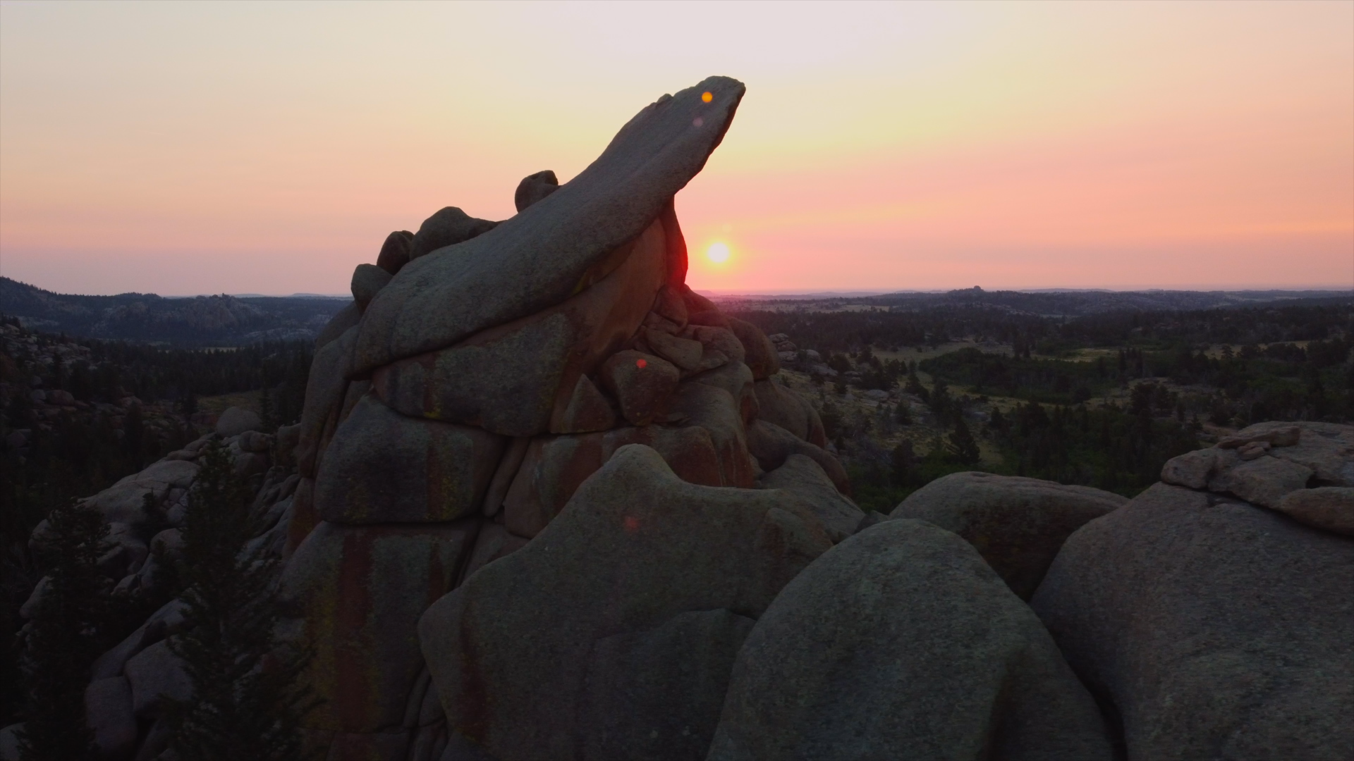 Sunrise in Wyoming
