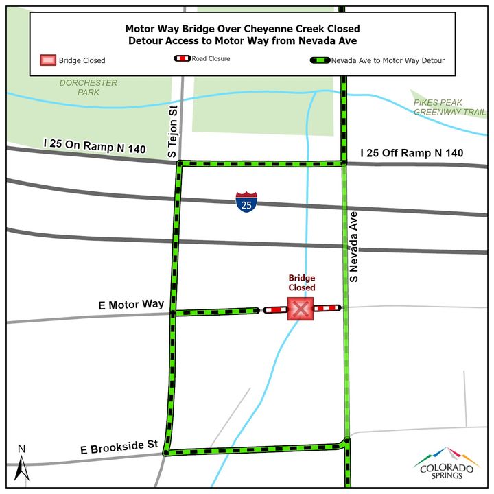 Motor Way Bridge Closure