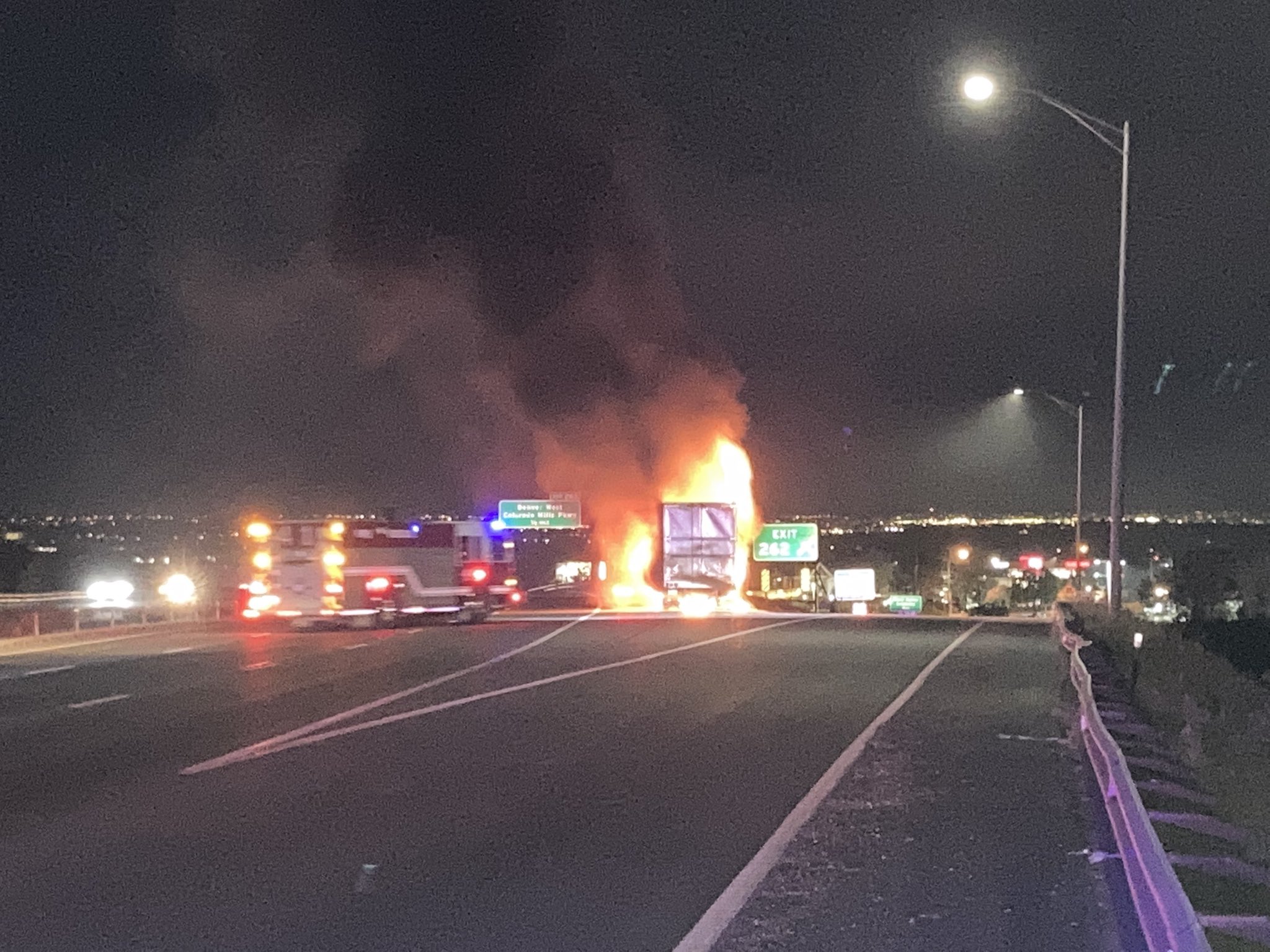 Semi fire Oct 18 2021_Jefferson County Sheriff's Office