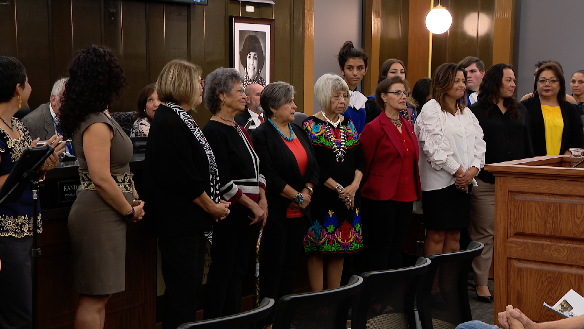 City Council honoring several Latina women 