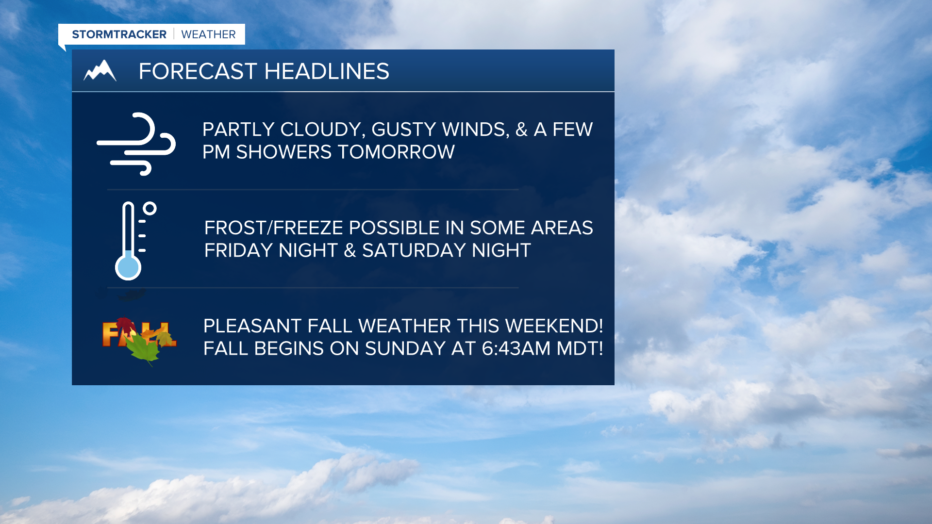 WX Headlines 9-19-24