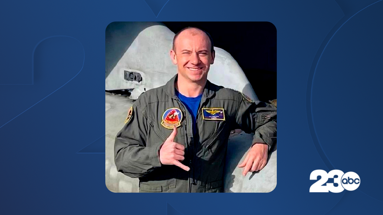 U.S. Navy pilot Lt. Richard Bullock