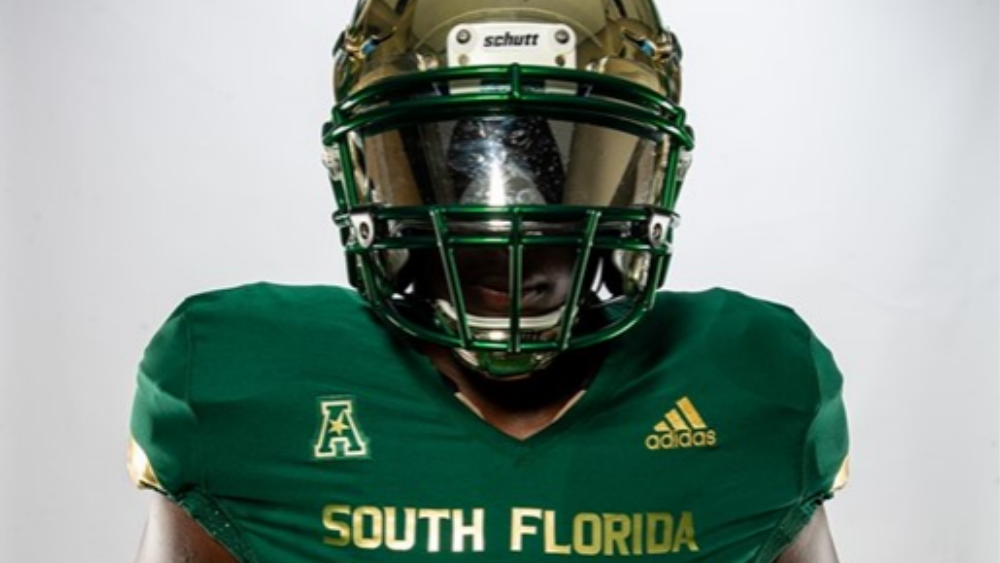 USF football new uniform 1