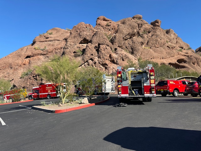 Camelback mountain rescue