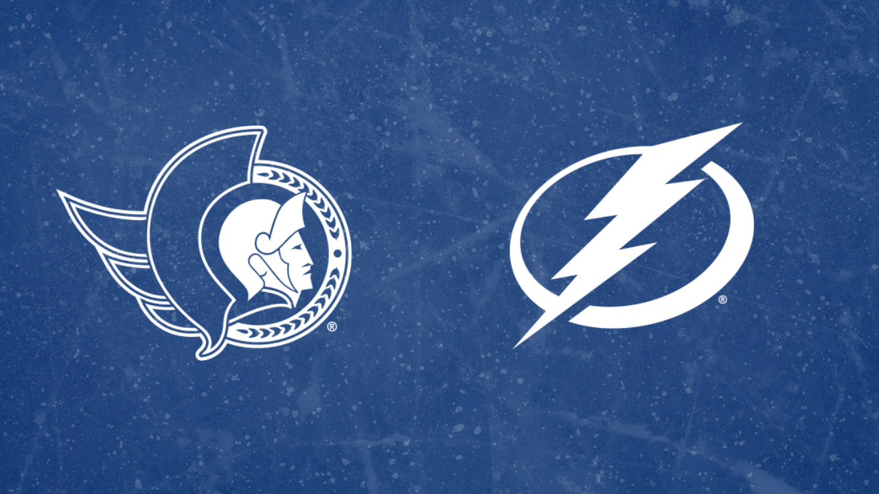 Lightning host Ottawa Senators in Eastern Conference clash