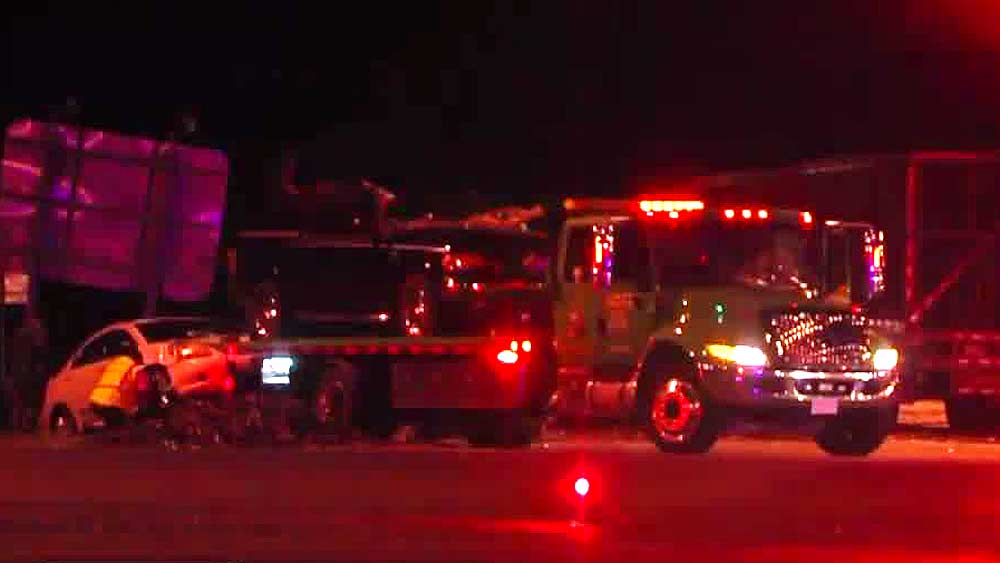 One person was killed in a three-vehicle crash on March 3, 2019, at County Road 700 and Southern Boulevard.