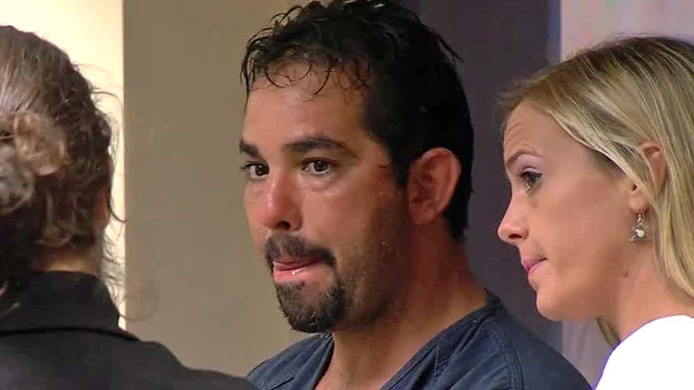 Yuniel Martinez-De La Cotera in court April 19, 2019.