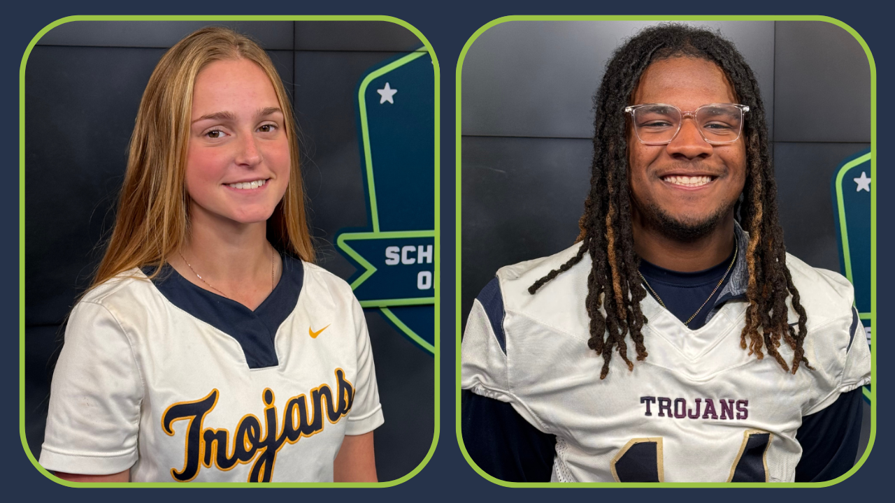 Midlothian High's Erika Fiege, DK Chapman Jr. are Play Chesterfield Scholar Athletes of the Week