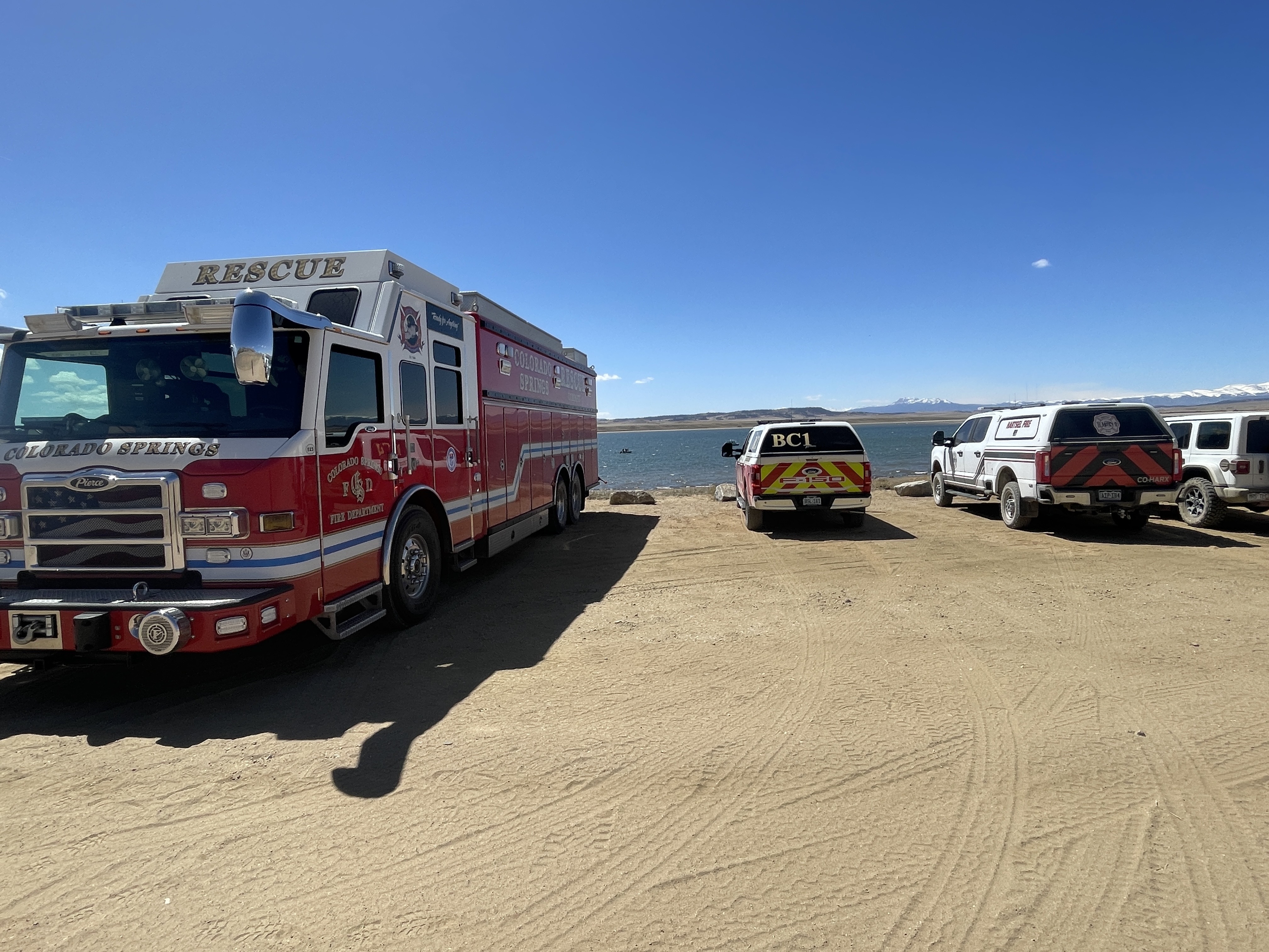 CSFD Recovery Mission Spinney Mountain Reservoir 