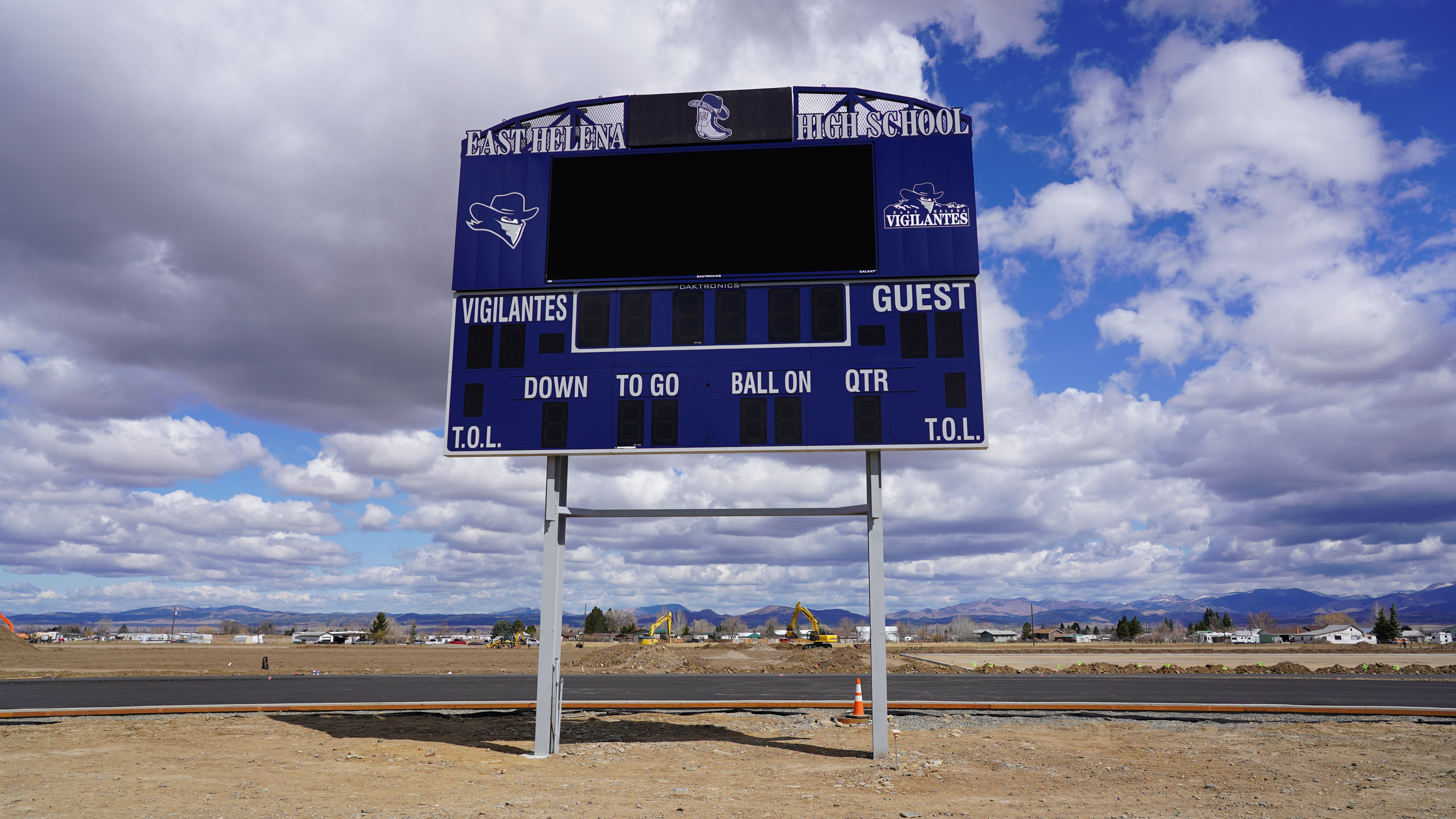 East Helena Vigilantes scoreboard