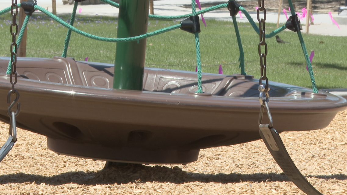 Part of the funding will go to park improvements. 