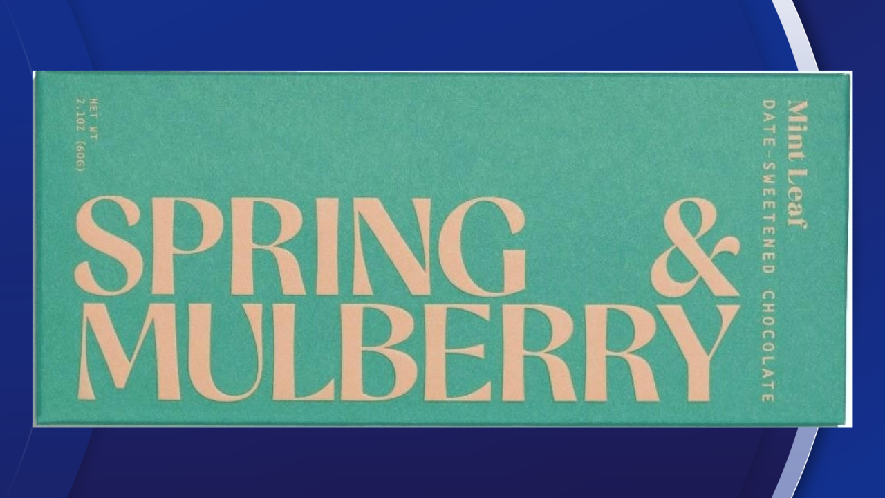 Chocolate bars sold by Spring and Mulberry voluntarily recalled due to possible salmonella contamination