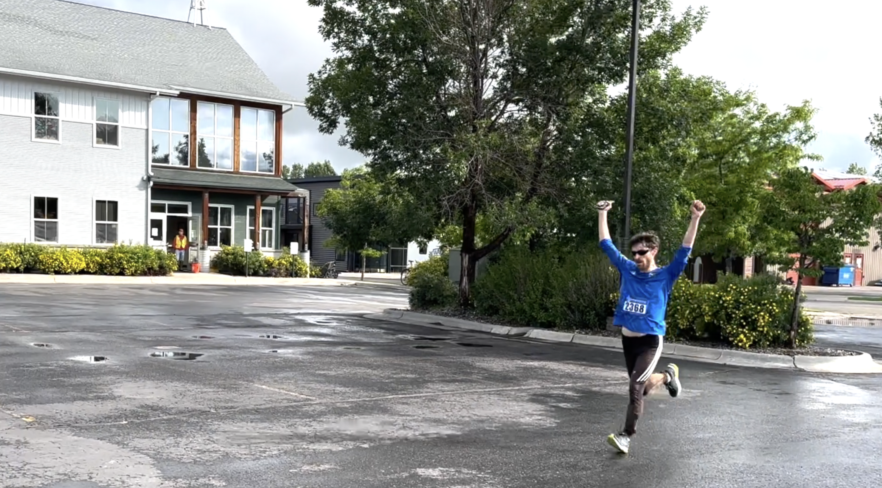 Reach Race for Independence overall winner (ran 10k)