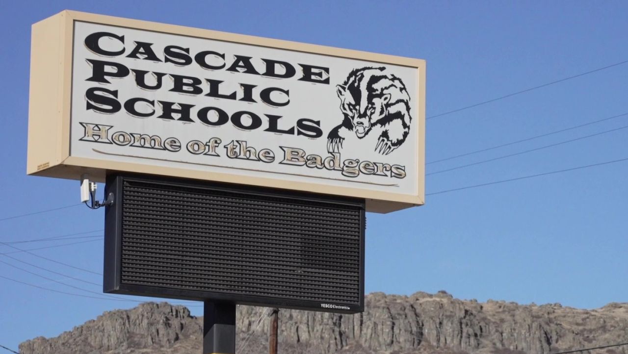 Cascade Public Schools sign