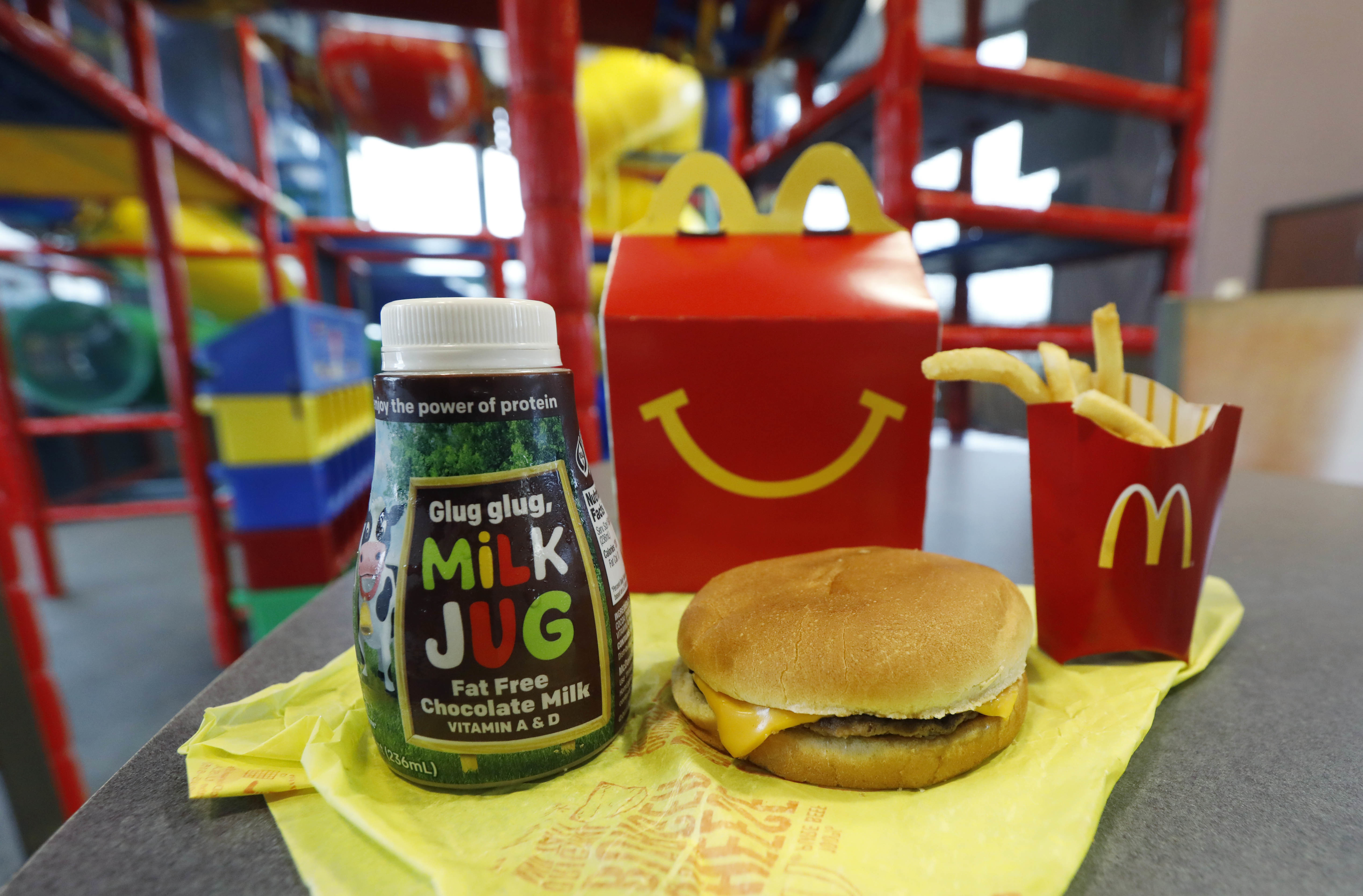 APTOPIX McDonalds Happy Meal Changes