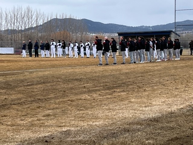 Hamilton vs East Helena Baseball on Tuesday 