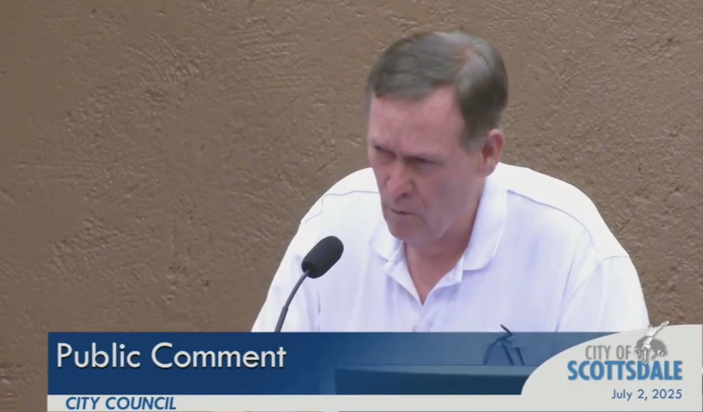 Lamar Whitmer speaks at July 2 2025 Scottsdale City Council meeting.png