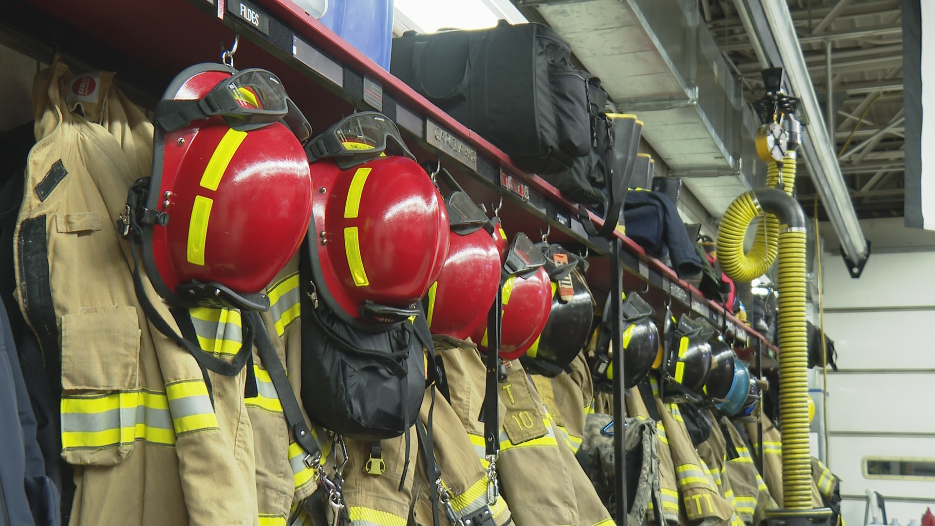 Station 10 is manned with 8 firefighters 24 hours a day