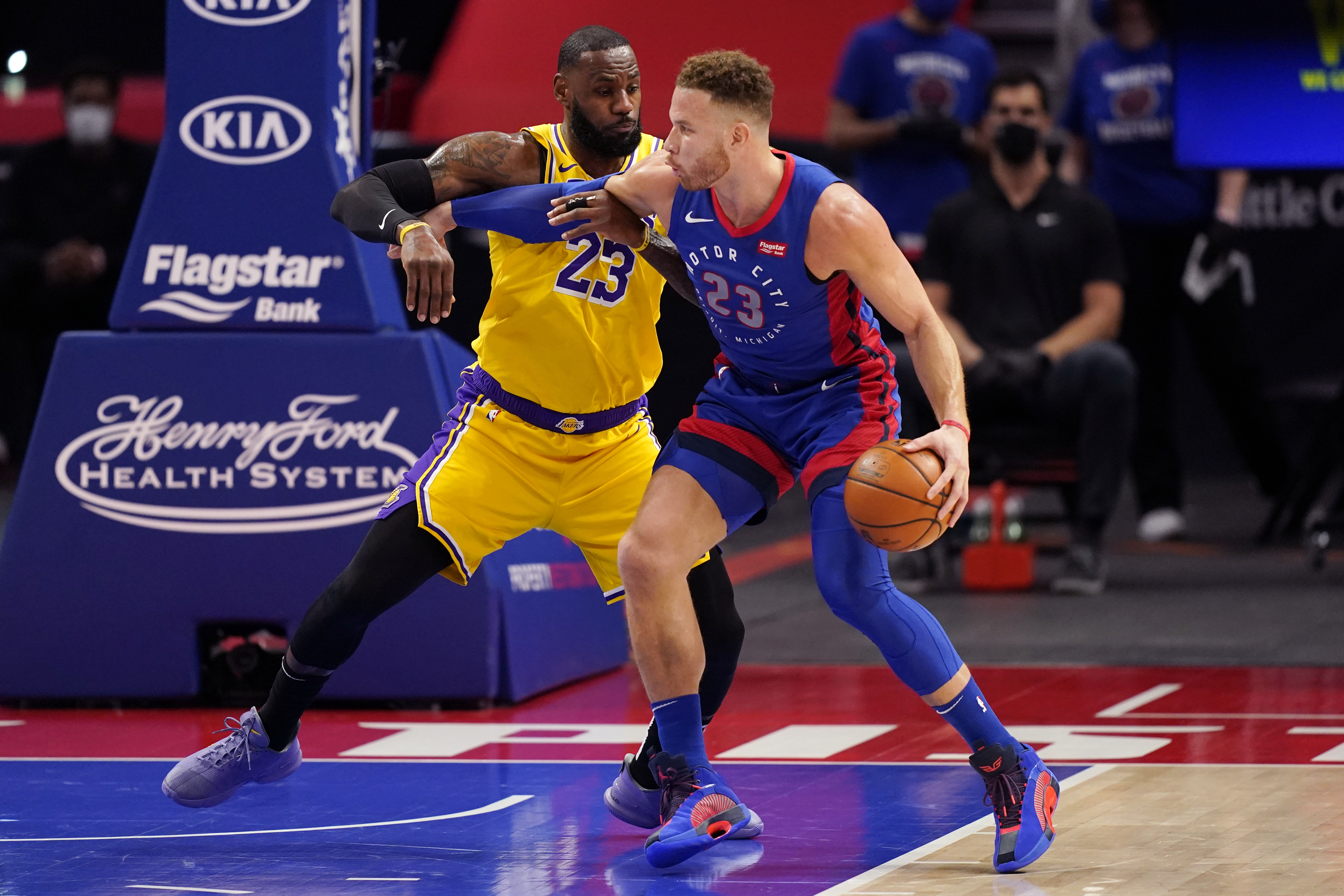 Blake Griffin, LeBron James