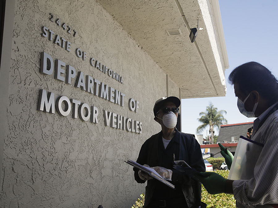 california dmv pandemic