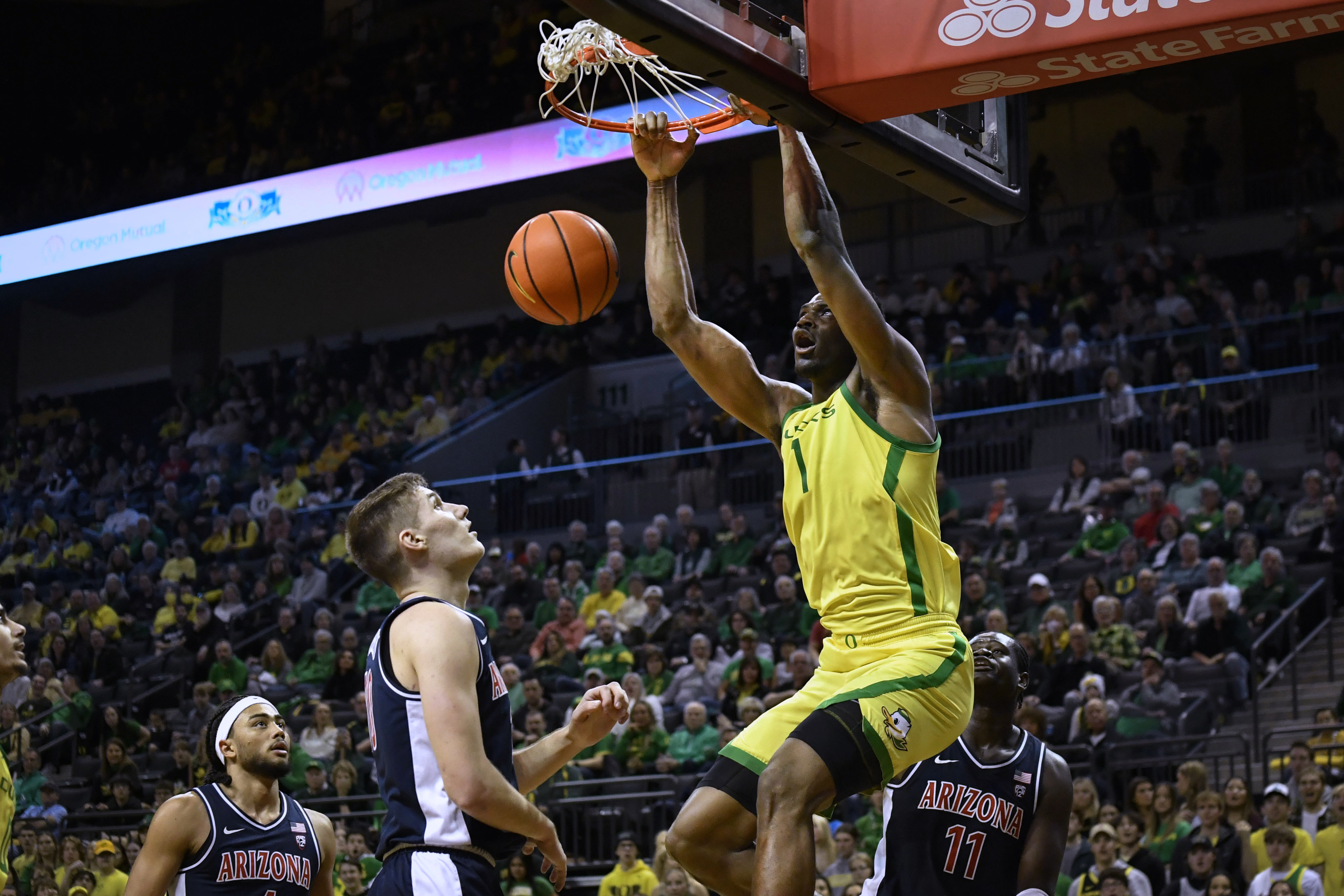 N'Faly Dante dunks on Arizona