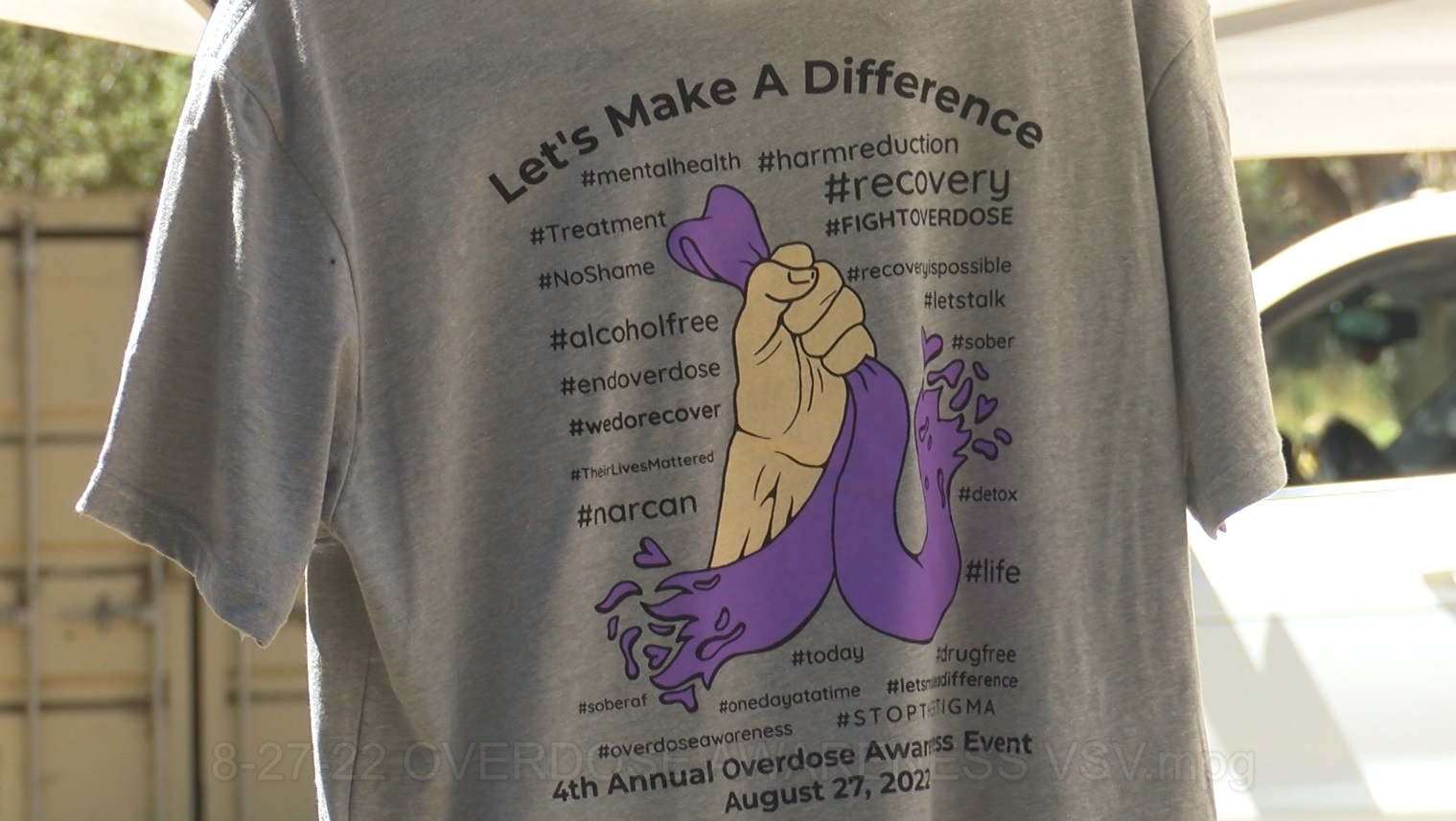 There were mental health resources, drug and alcohol prevention resources and medical care on site. 