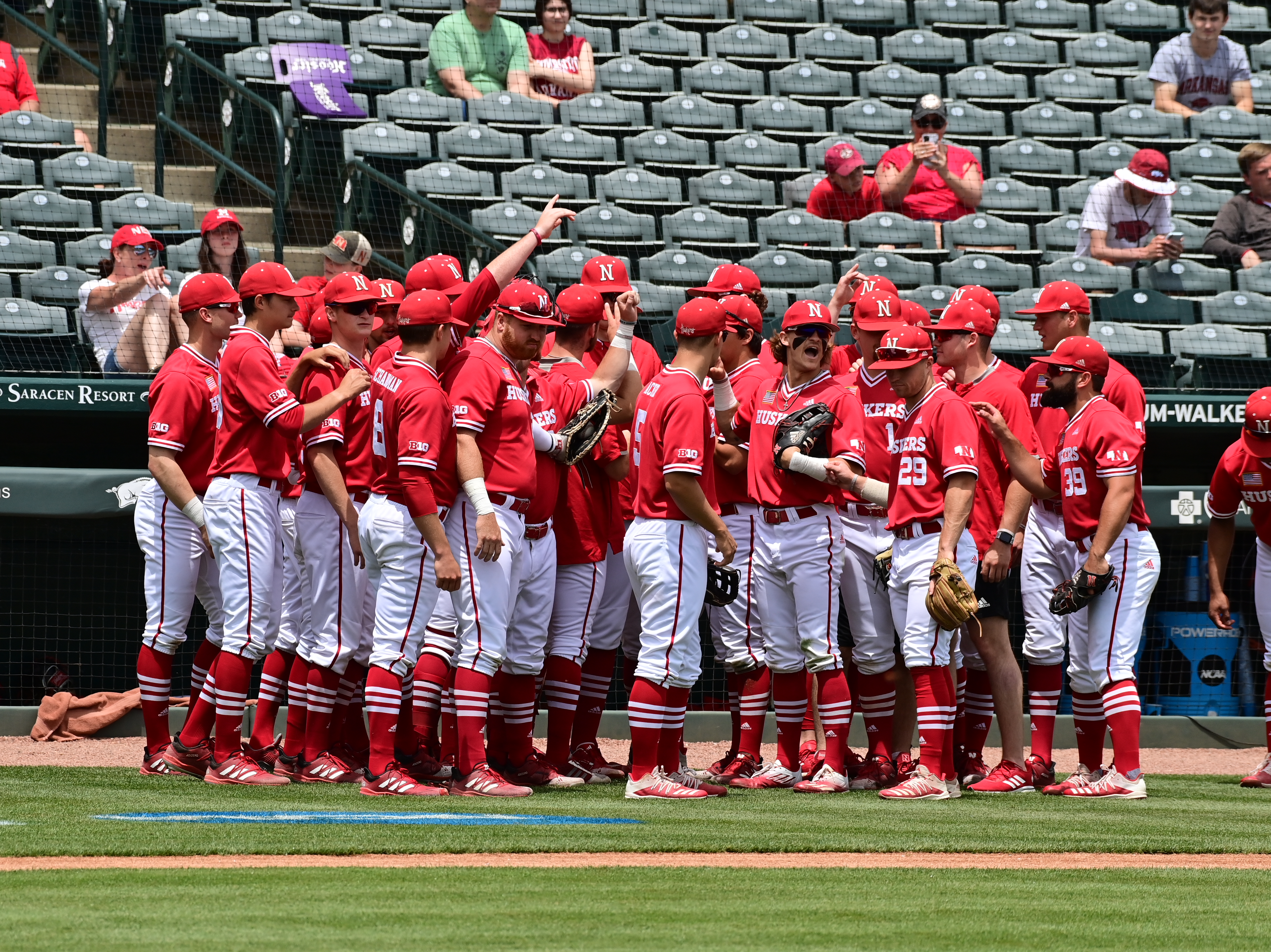 Nebraska Baseball Blows Out Njit To Keep Season Alive