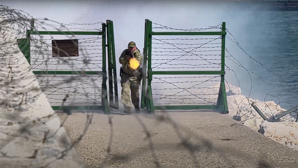 Russia Syria Drills Ukraine threat