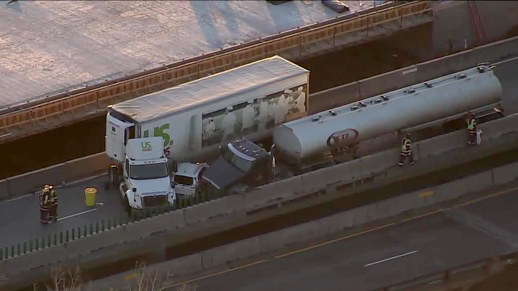 I-25 northbound crash_Jan 22 2021