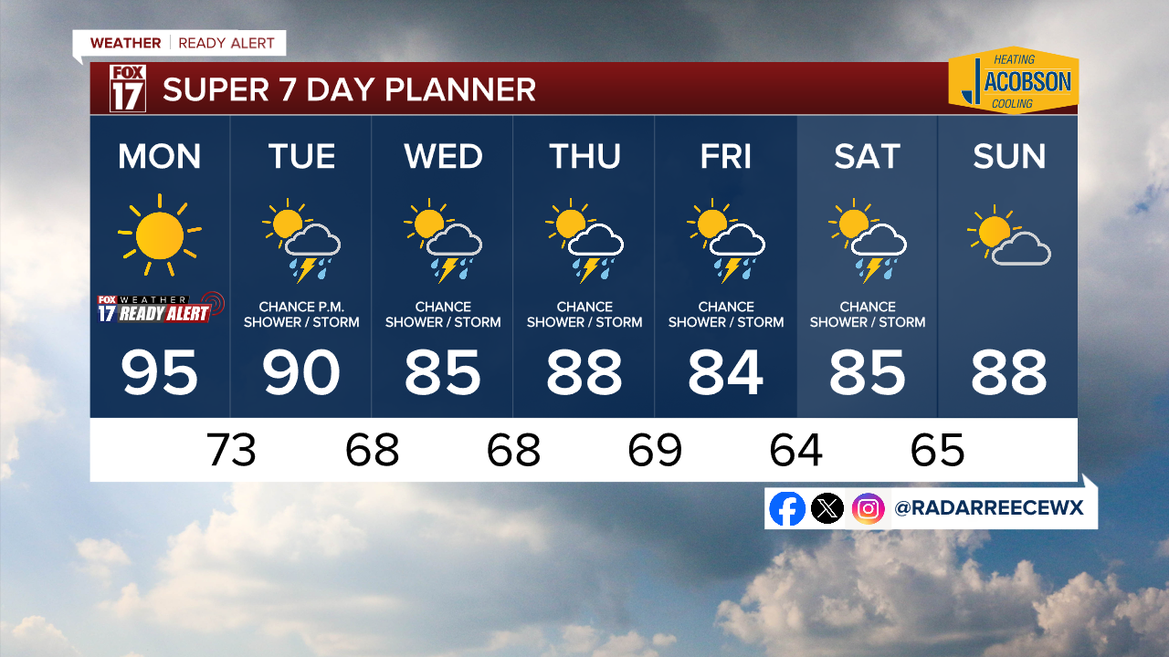 7 DAY FORECAST