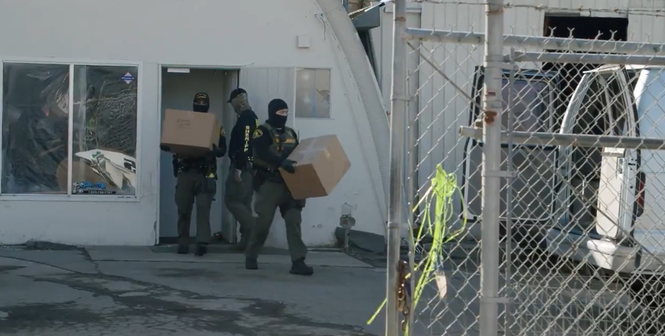 Illegal Marijuana Dispensary In Spring Valley